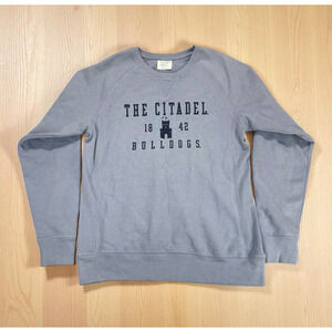 The Citadel Bulldogs Sweatshirt Mens Size M Champion Reverse Weave Crewneck